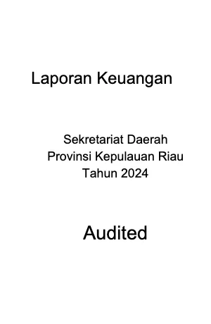 CATATAN ATAS LAPORAN KEUANGAN TAHUN 2024