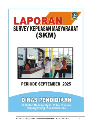 SKM Triwulan III - September 2025