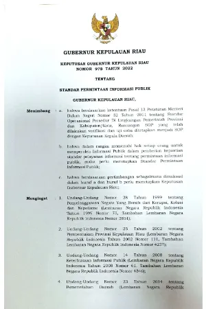 SOP PENDOKUMENTASIAN INFORMASI PUBLIK