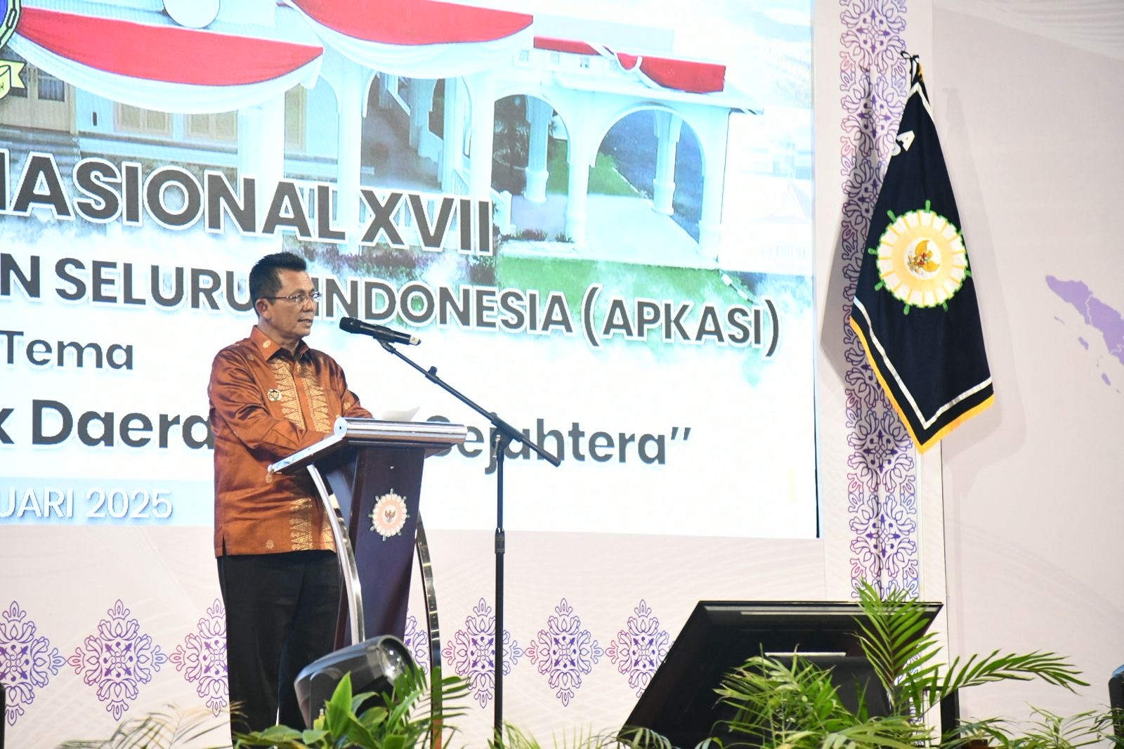 Hadiri Rakornas Apkasi ke XVII, Gubernur Ansar Akui Peran Kabupaten Bagi Kemajuan Indonesia