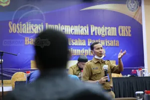 Disbudpar Tanjungpinang Sosialisasikan Program Sertifikasi CHSE Kepada Pelaku Usaha Pariwisata