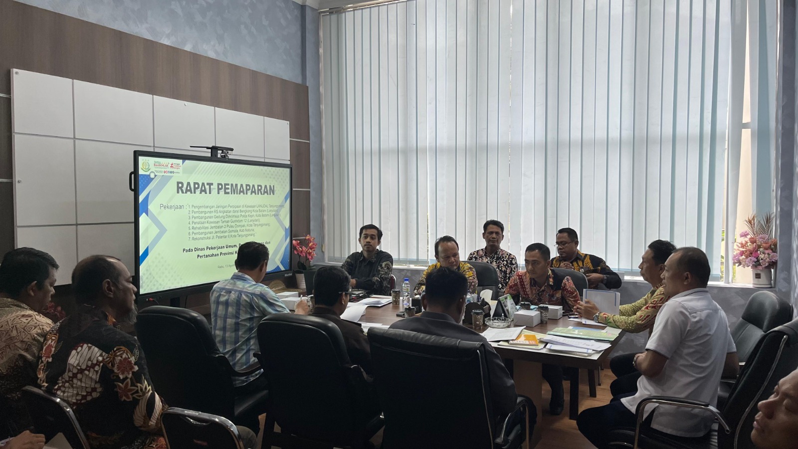 Dinas PUPP Kepri Sampaikan Permohonan Pengawalan Khusus Proyek Strategis 2025 di Kejati Kepri