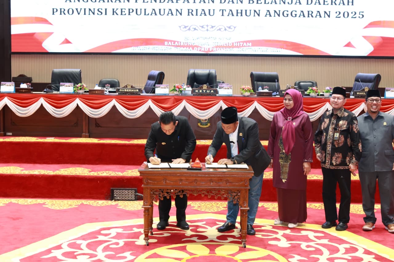 Pemprov dan DPRD Kepri Sepakati Perubahan KUA-PPAS APBD 2025