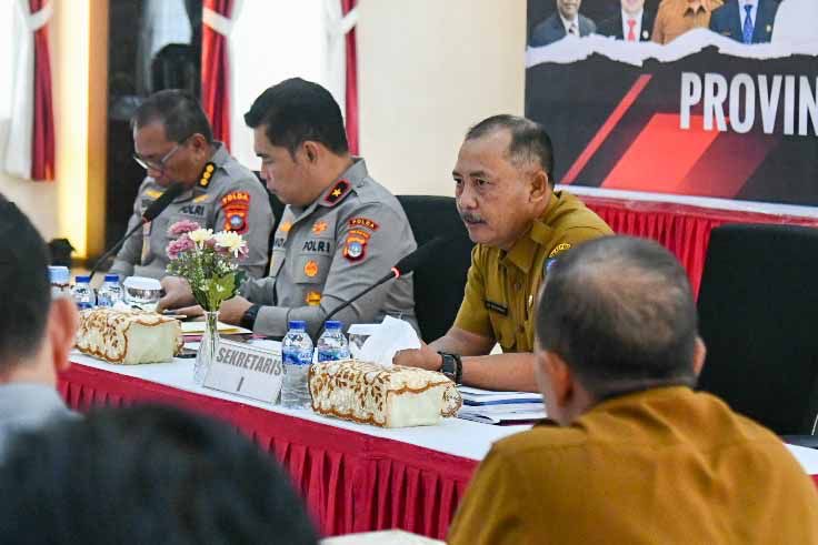 Sekdaprov Adi Ikuti Rakor Perdana Gugus Tugas TPPO Kepri