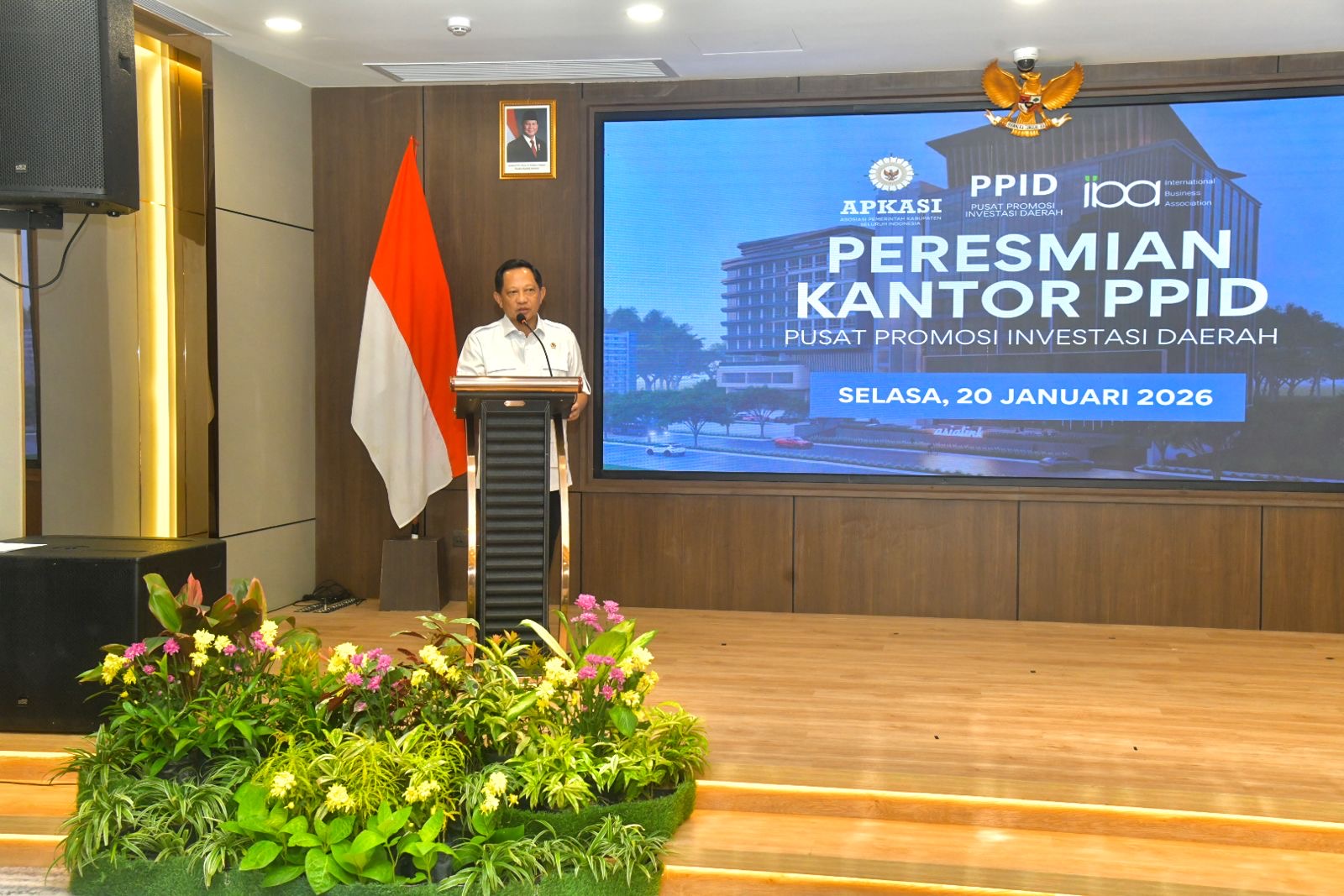 Gubernur Ansar Hadiri Peresmian Kantor Pusat Promosi Investasi Daerah di Batam