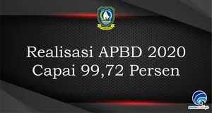 Realisasi APBD 2020 Capai 99,72 Persen