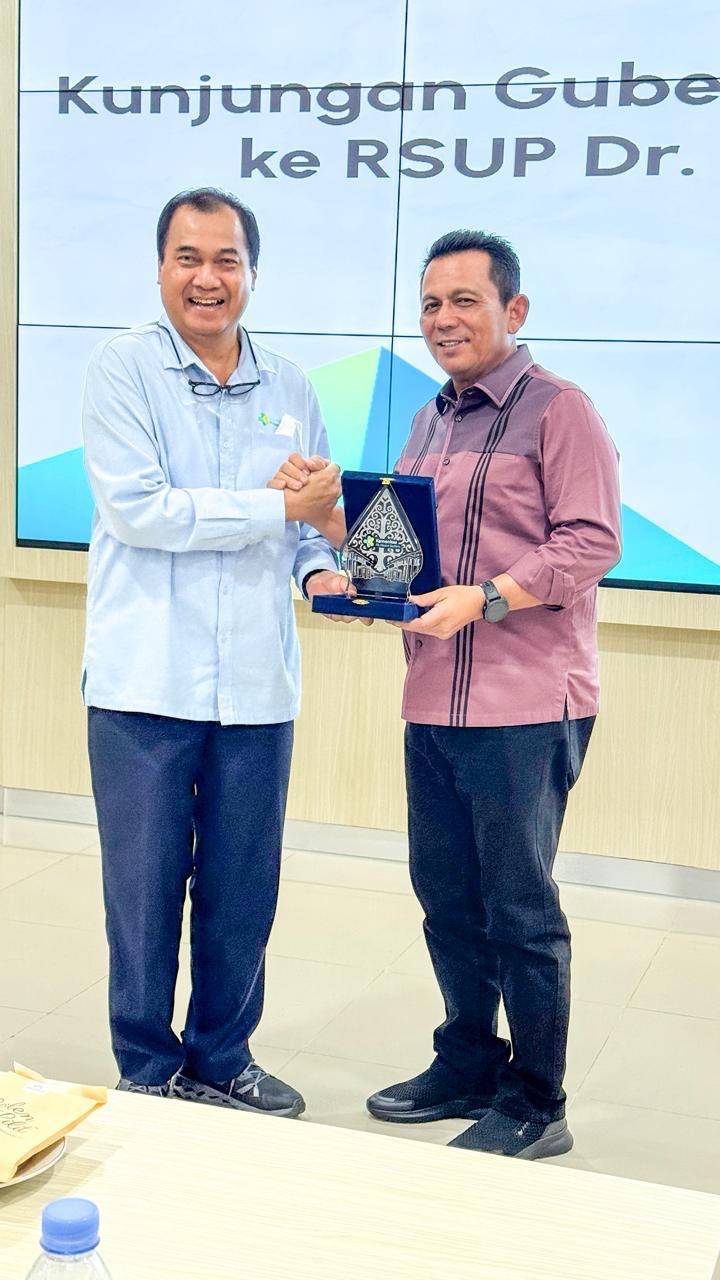Gubernur Ansar Kunjungi RS Hasan Sadikin Bandung, Perkuat Tata Kelola RSUD Raja Ahmad Tabib