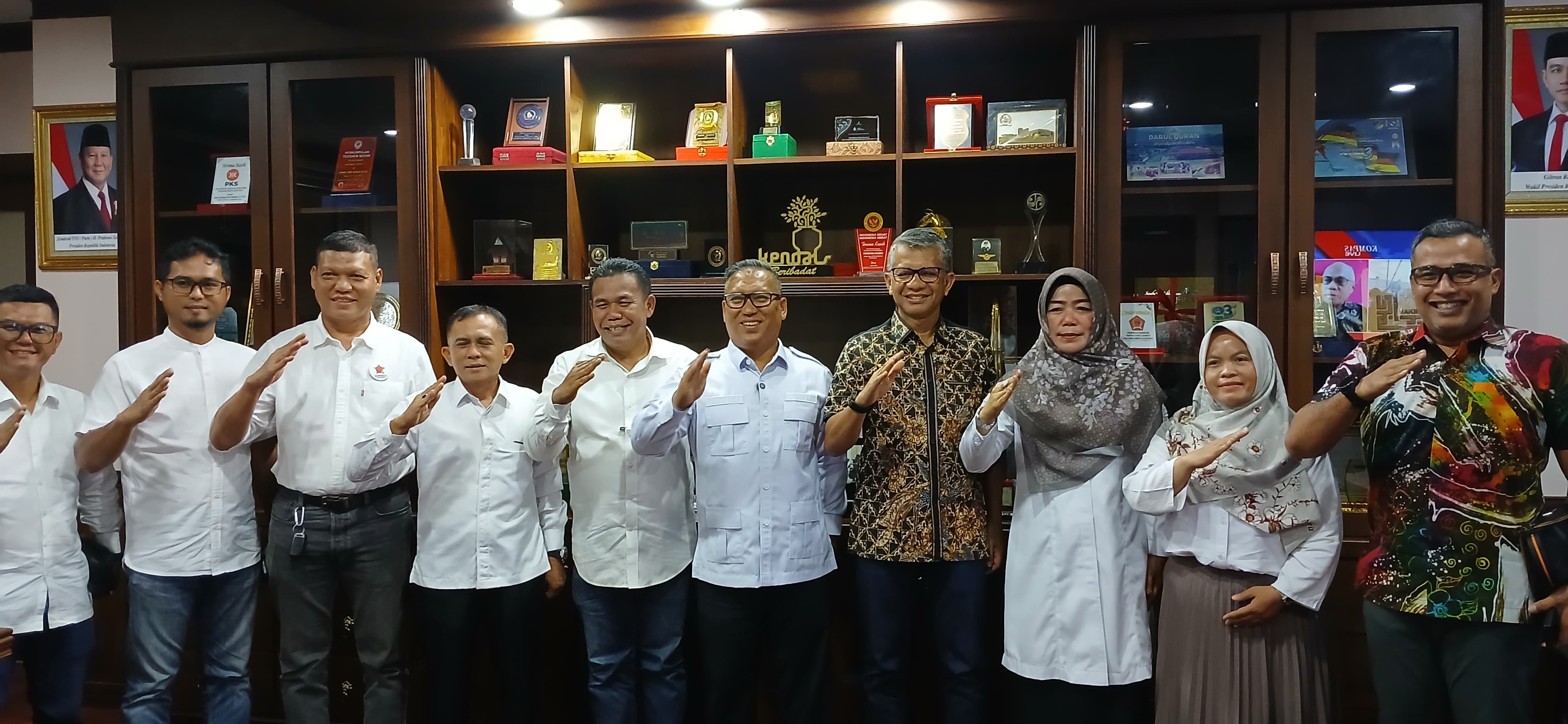 Wagub Nyanyang Terima Audiensi Asprindo Kepri, Tekankan Pentingnya Kondusivitas Daerah