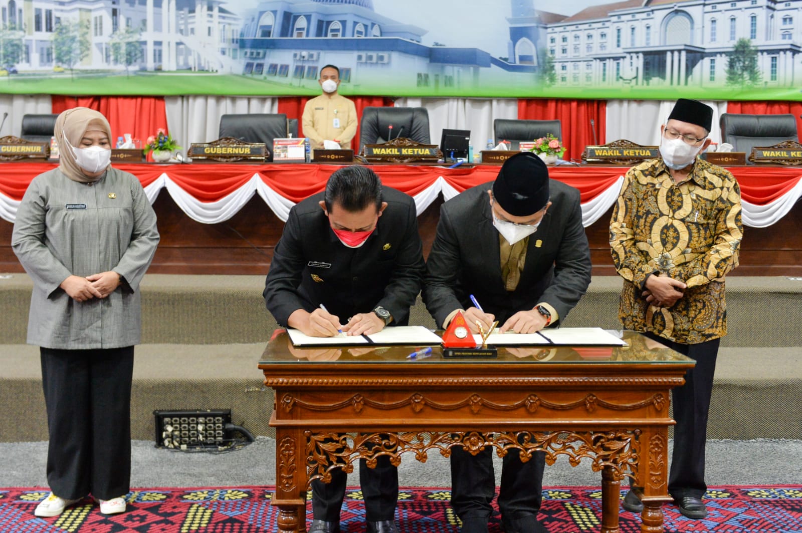 Untuk Mendukung Pencapaian Visi Misi Gubernur dan Wagub