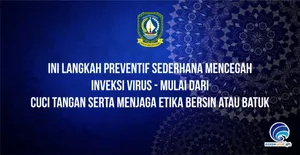 Ini langkah Preventif Sederhana Mencegah  Inveksi Virus  - Mulai Dari Cuci Tangan serta Menjaga Etika Bersin atau Batuk