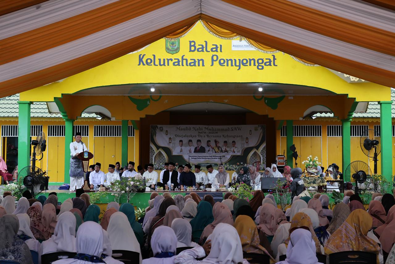Peringatan Maulid Nabi Muhammad SAW di Penyengat, Ansar Ajak Masyarakat Teladani Rasulullah