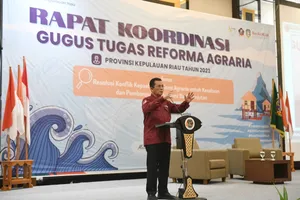 Gubernur Ansar: Pendistribusian Legilasi Lahan yang Baik Berdampak Perbaikan Ekonomi