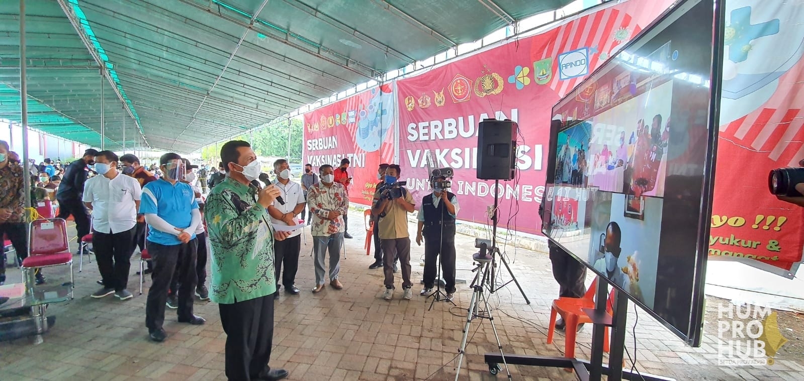Gubernur Ansar Luncurkan Vaksin Dosis II se-Kepri