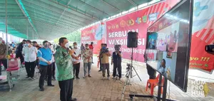 Gubernur Ansar Luncurkan Vaksin Dosis II se-Kepri