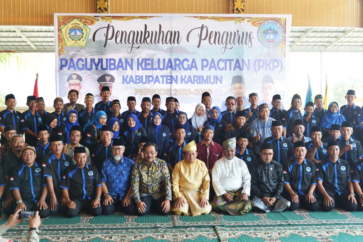 Gubernur Ansar Hadiri Pelantikan Paguyuban Keluarga Pacitan Karimun
