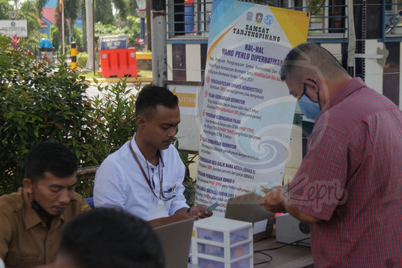 BP2RD Kepri Optimistis Relaksasi Pajak Kendaraan Meningkatkan PAD