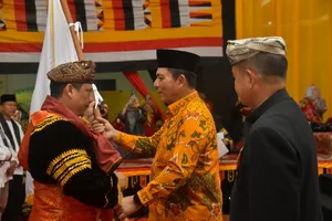 Hadiri Pelantikan KBRG, Gubernur Ansar Ajak Perantau Minang Bersama Membangun Kepri