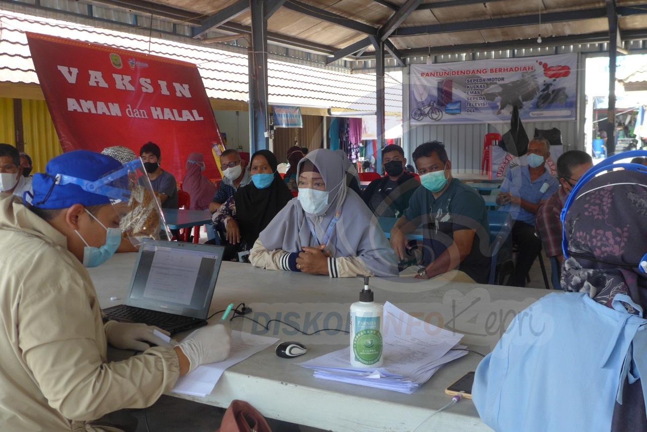 Pemprov Kepri Terus Menggesa Percepatan Vaksinasi Di Pulau-Pulau