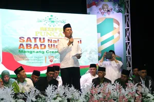 Harlah 1 Abad NU, Gubernur Ansar Bangga Dengan Warga NU