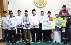 Ansar Puji Keramahan Jamaah Masjid Baitul Ummah Perumahan Oma Batam Center Disela Safari Ramadhan