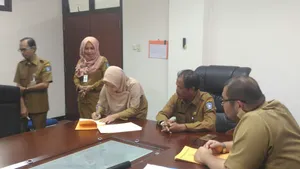 PEJABAT BKPSDM TANDA TANGANI PERJANJIAN KINERJA