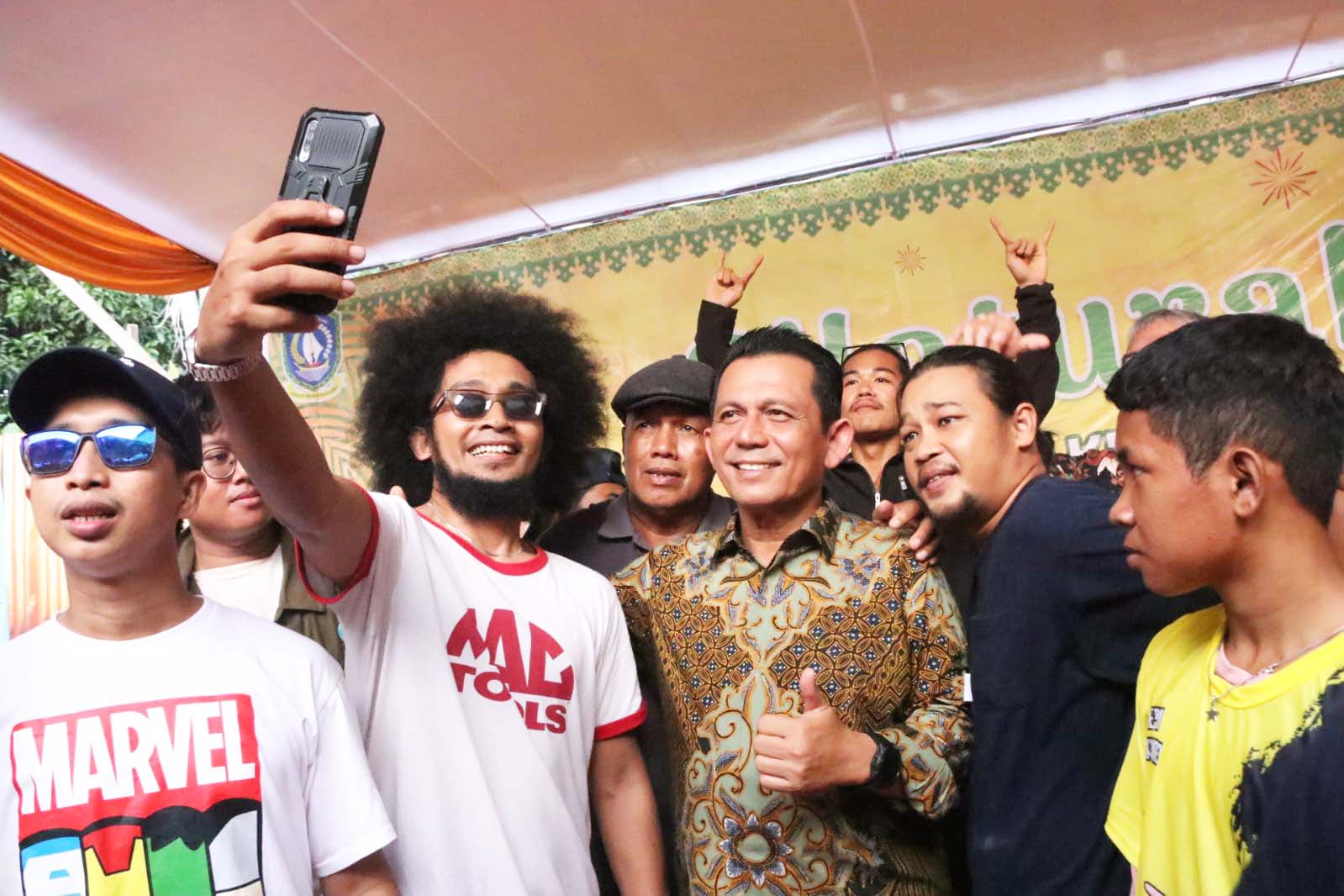 Kunker di Dua Titik di Batam, Gubernur Ansar Disambut Antusias Masyarakat