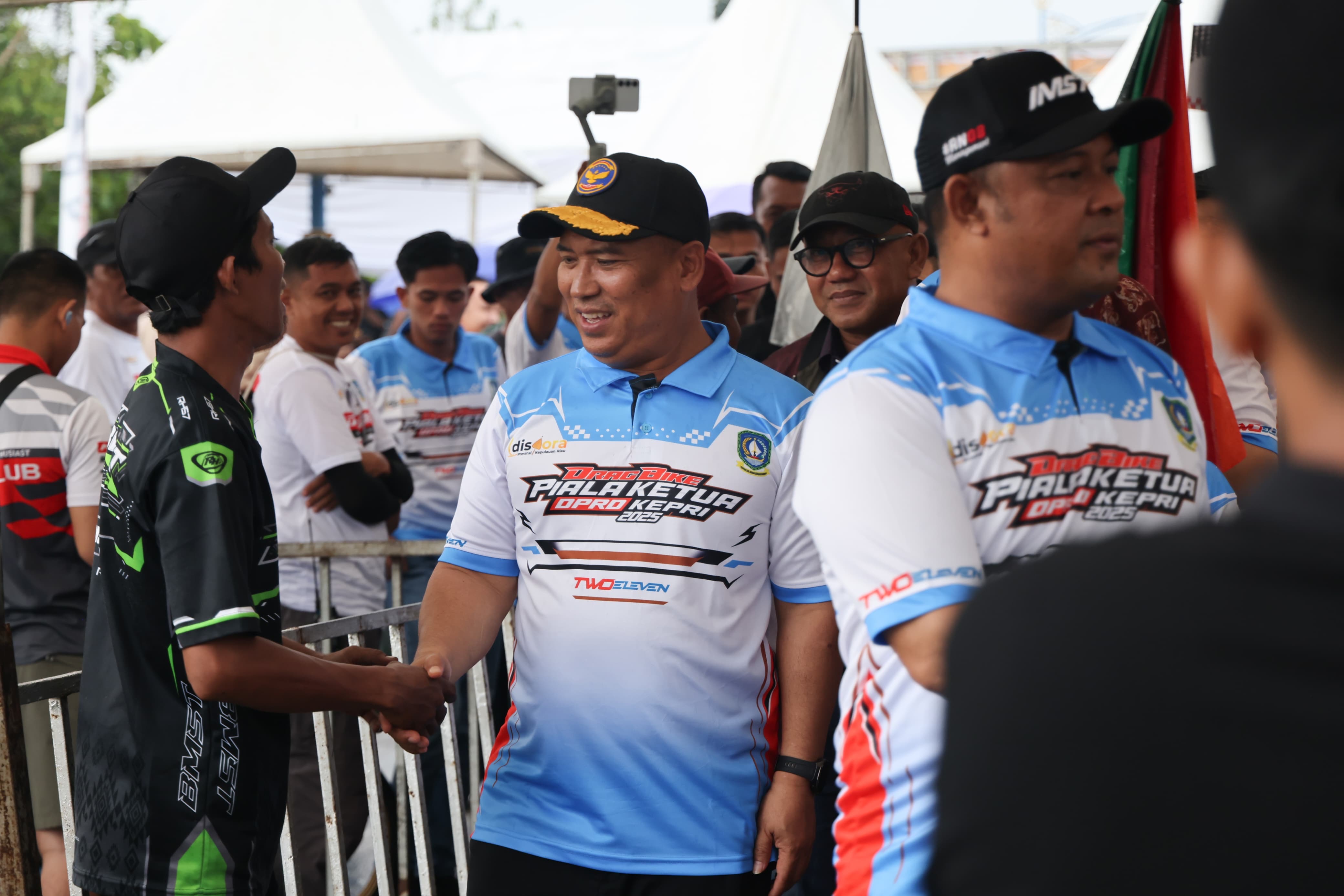 Wagub Nyanyang Hadiri Pembukaan Drag Bike Piala Ketua DPRD Kepri 2025