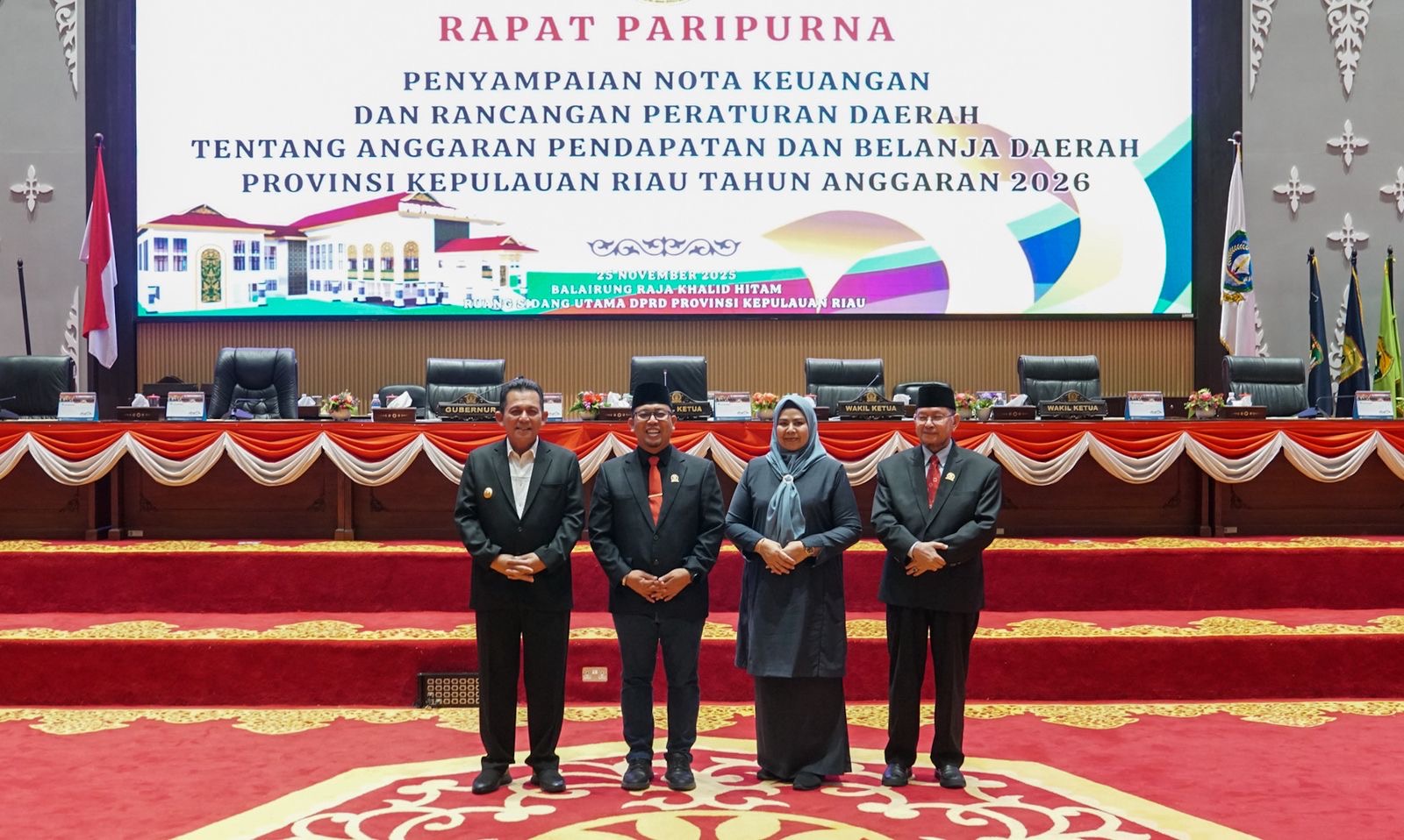 Gubernur Ansar Sampaikan Nota Keuangan APBD Kepri 2026: Belanja Selektif, Dampak Maksimal untuk Masyarakat