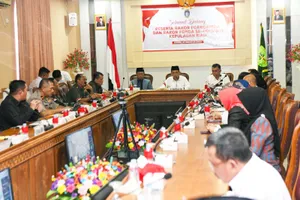 Gubernur Ansar Pimpin Rakor FORKOPIMDA dan Pemda Kabupaten/Kota di Natuna