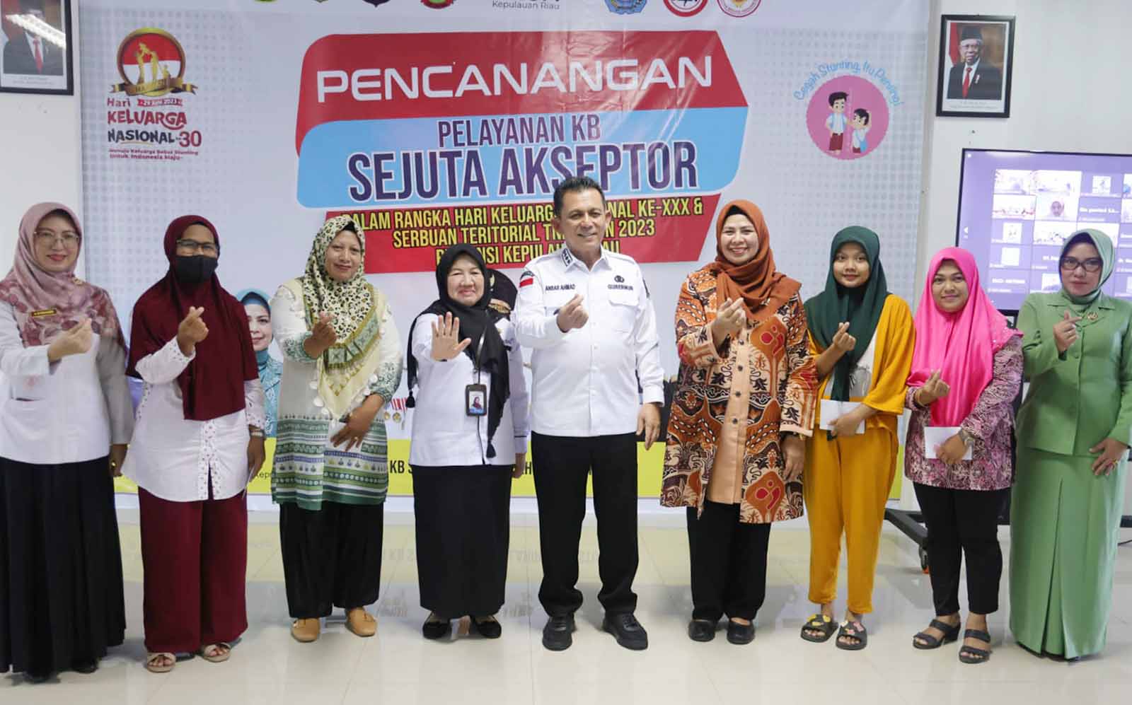 Gubernur Ansar Luncurkan Prognas Pelayanan KB Sejuta Akseptor di Kepri