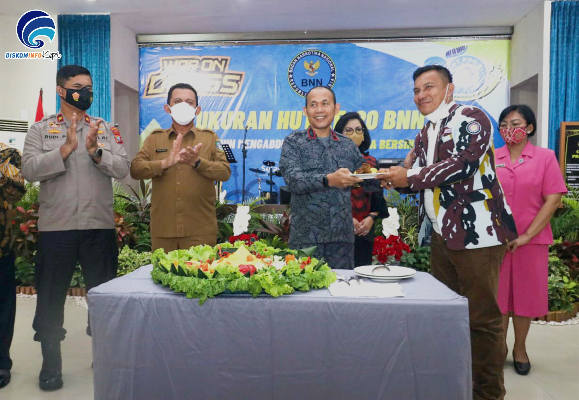 Hadiri HUT BNN Ke-20, Gubernur Ansar Ajak Kolaborasi yang Lebih Kuat