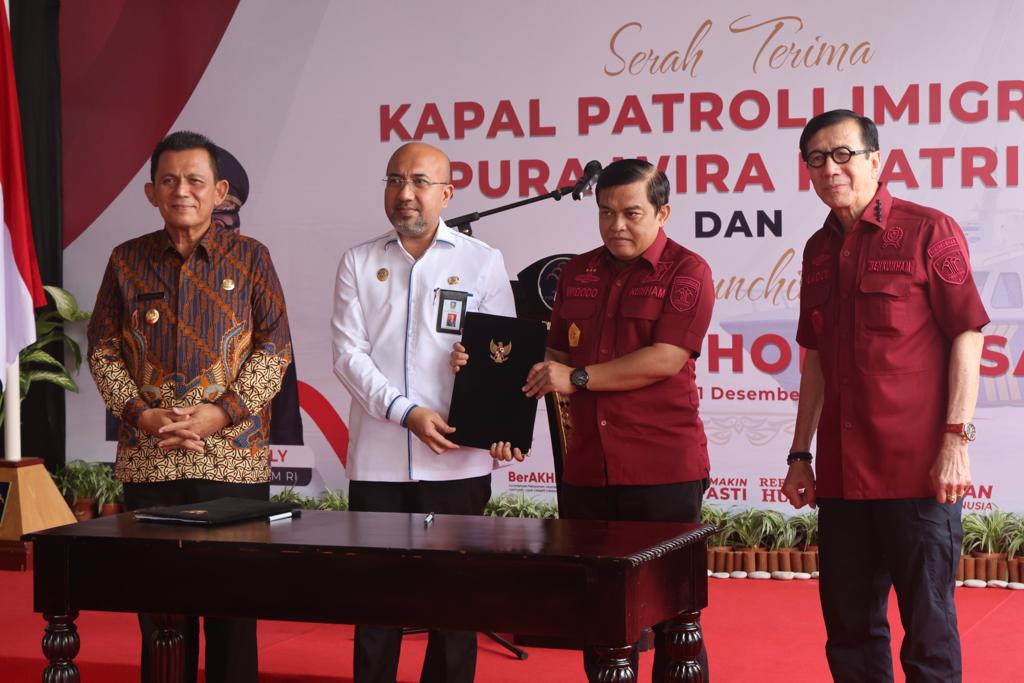 Menkumham RI Yasonna H Laoly Luncurkan Second Home Visa di Kepri