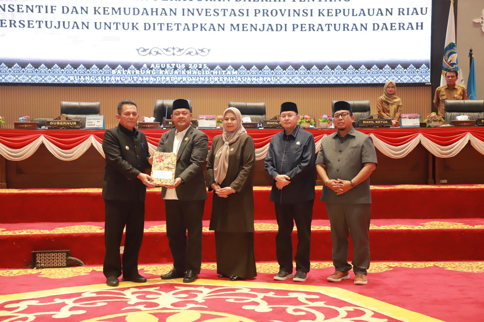 Dorong Iklim Usaha Kondusif, Pemprov dan DPRD Kepri Setujui Perda Insentif dan Kemudahan Investasi