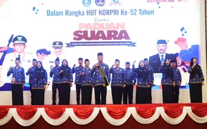 Meriahkan HUT ke-52 Korpri, 27 OPD Pemprov Kepri Ikut Lomba Paduan Suara