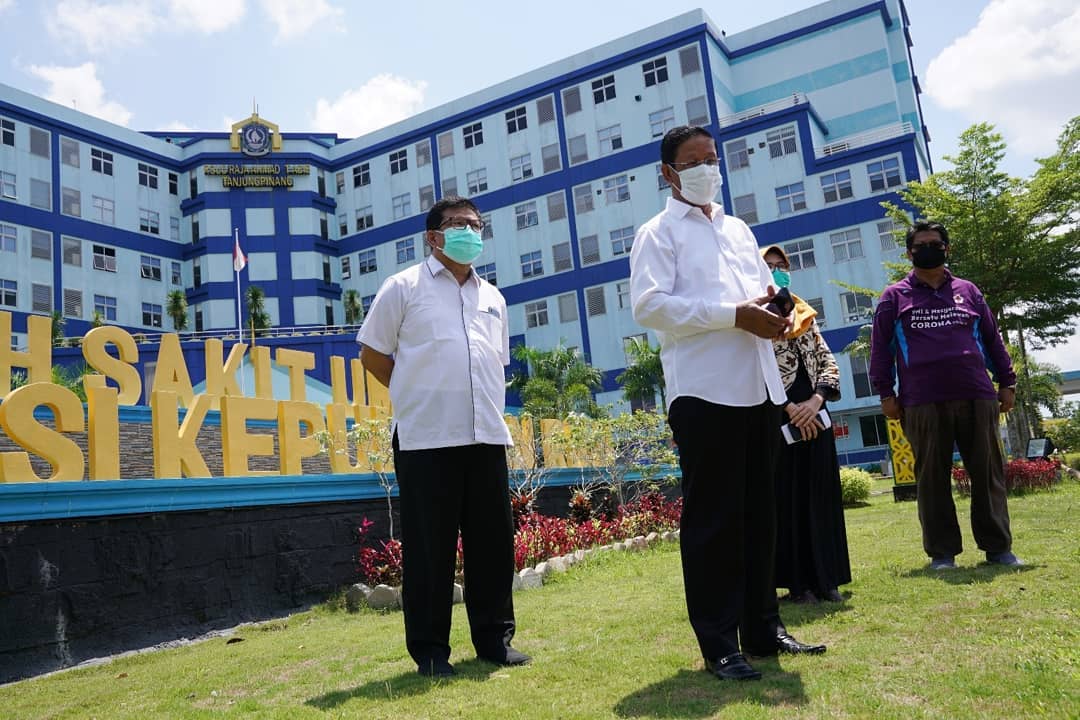 Isdianto Perintahkan RSUD Raja Ahmad Thabib  Buka Layanan IGD dan ICU