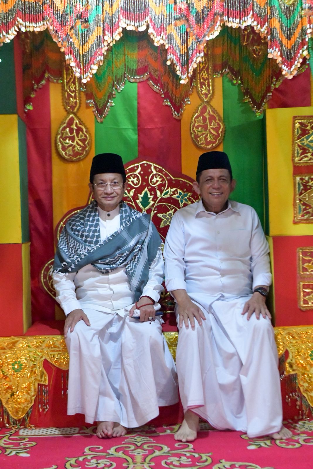 Didampingi Gubernur Kepri, Menag RI Safari Subuh di Masjid Penyengat dan Silaturahmi dengan Pegawai Kemenag Kepri