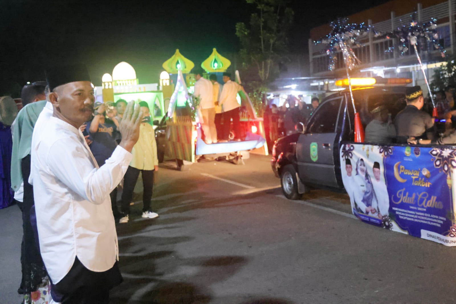 Sekdaprov Kepri Lepas Pawai Takbir Sambut Hari Raya Idul Adha 1444 H se-Kota Tanjungpinang