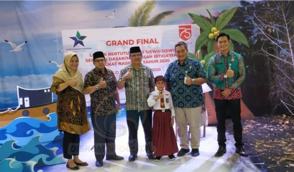 Siswa SD Asal Anambas Juara I Lomba Bertutur Tingkat Nasional