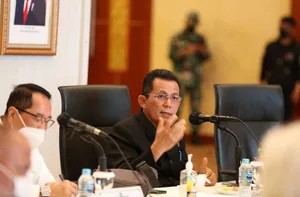 Rapat Bersama Banleg DPR RI, Gubernur  Bahas RUU PT dan PTA di Kepri