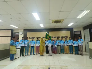 Pelepasan Atlet PORNAS KORPRI Provinsi Kepulauan Riau