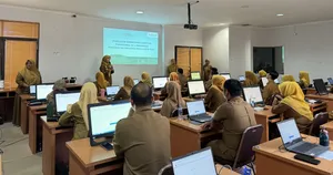 UPTD Penilaian Kompetensi Pegawai BKD dan KORPRI Provinsi Kepulauan Riau Gandeng UPT Penilaian Kompetensi Provinsi Riau Gelar Asesmen Jabatan Fungsional Pertama
