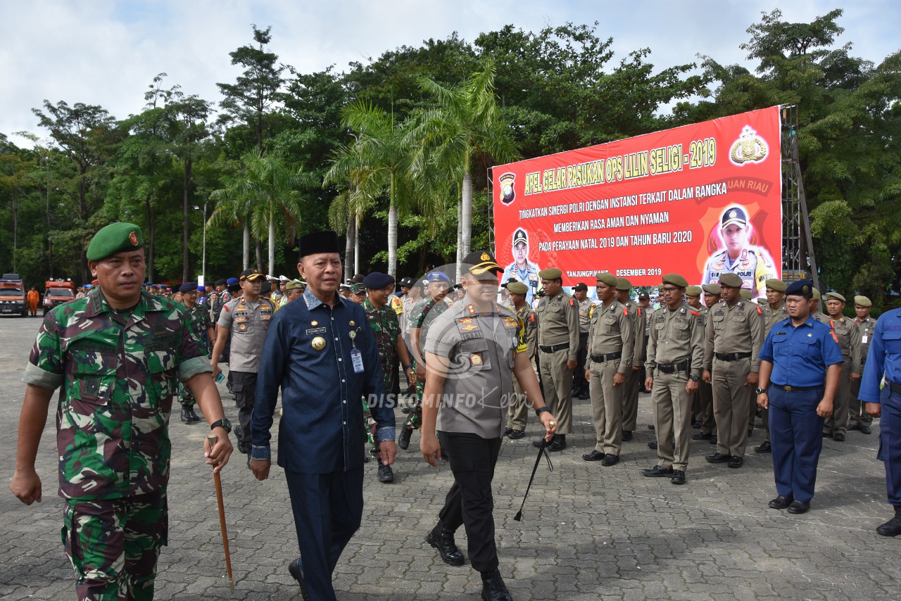 550 Personel Disiagakan Amankan Natal Dan Tahun Baru Di Tanjungpinang