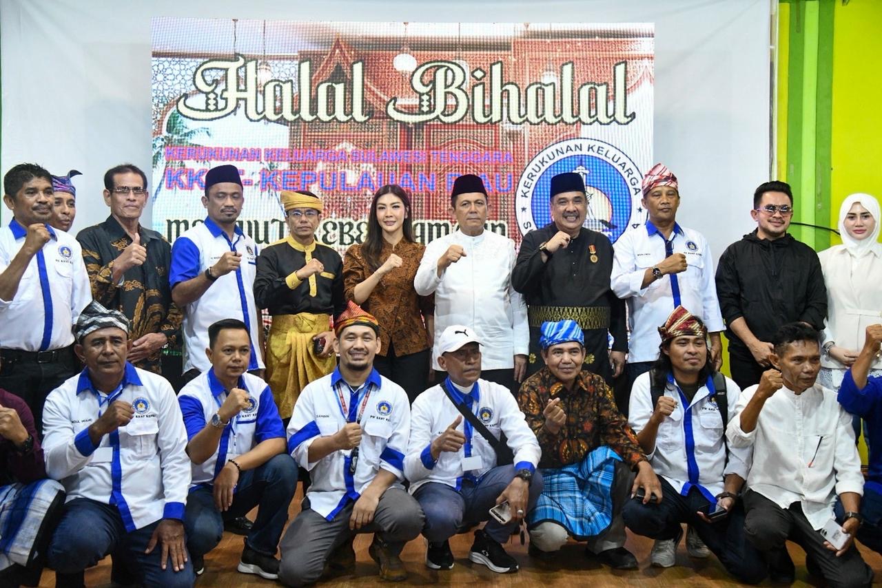 Gubernur Ansar Hadiri Halal Bihalal Keluarga Sultra, Ajak Perkuat Kebersamaan untuk Kepri Maju