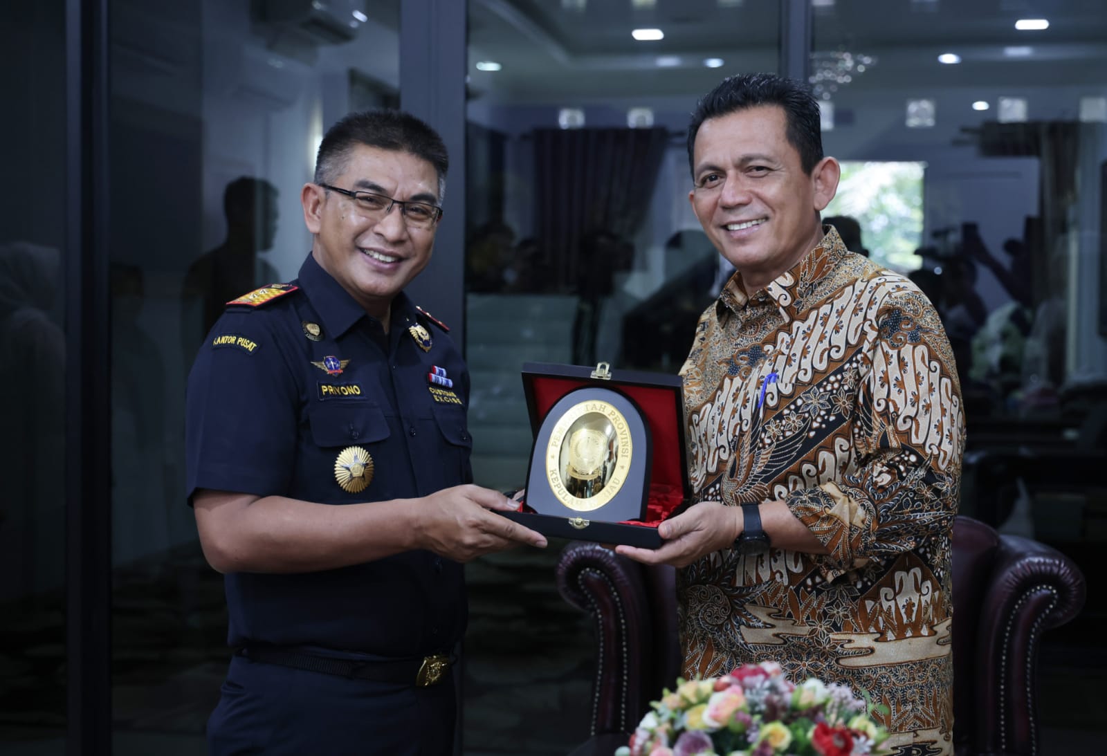 Gubernur Ansar Terima Kunjungan Kakanwil DJBC Khusus Kepri