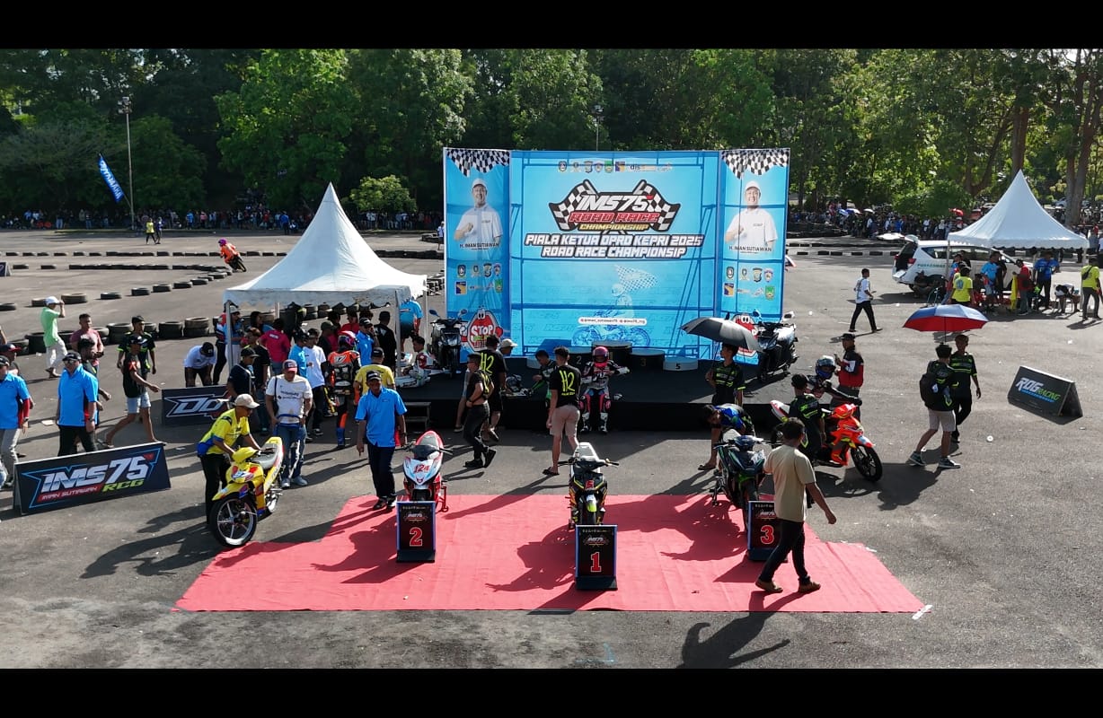 Wagub Nyanyang Hadiri Ajang Road Race Championship Piala Ketua DPRD Kepri 2025