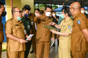 Gubernur Ansar Tinjau RSUD Engku Haji Daud Tanjung Uban