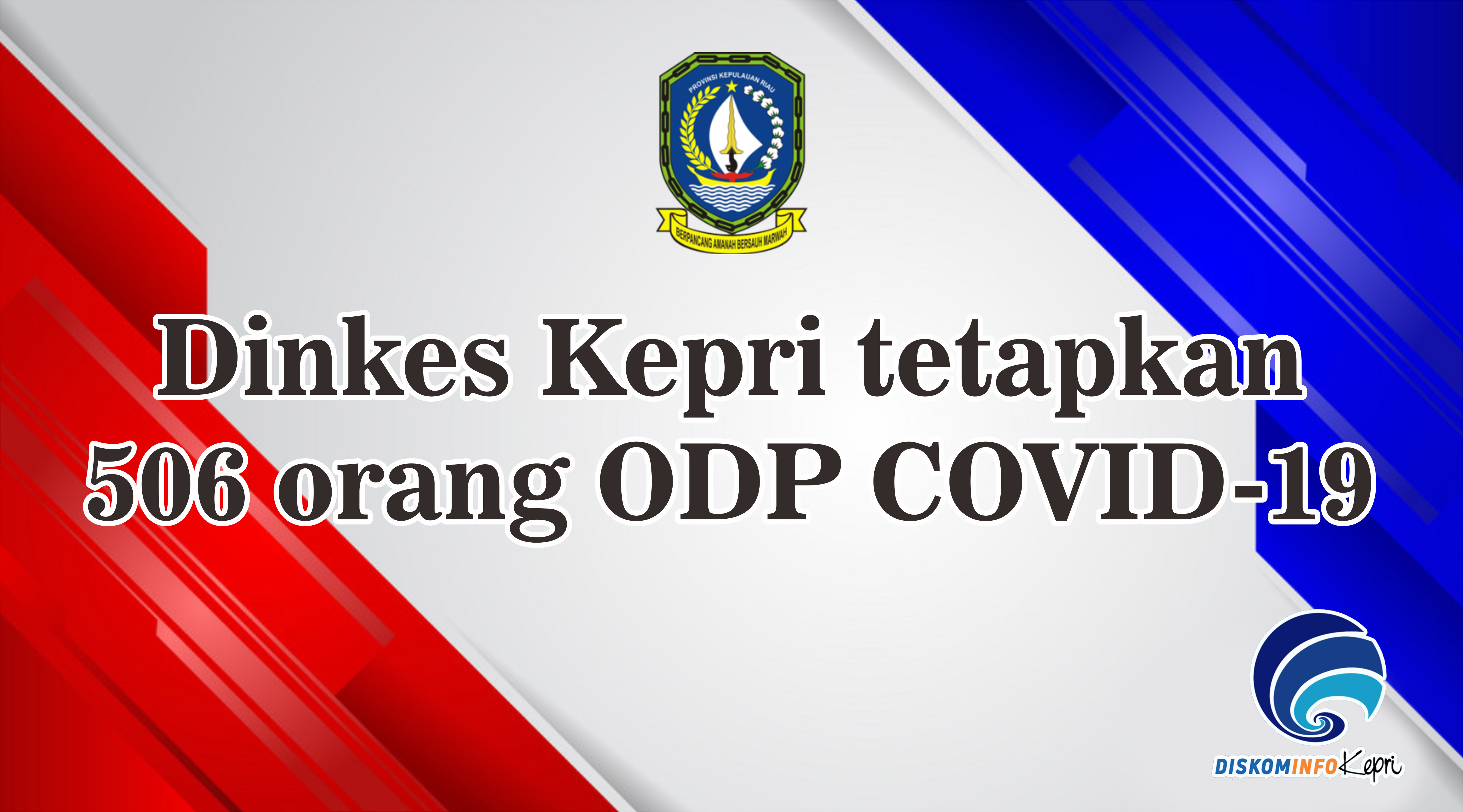 Dinkes Kepri tetapkan 506 orang ODP COVID-19