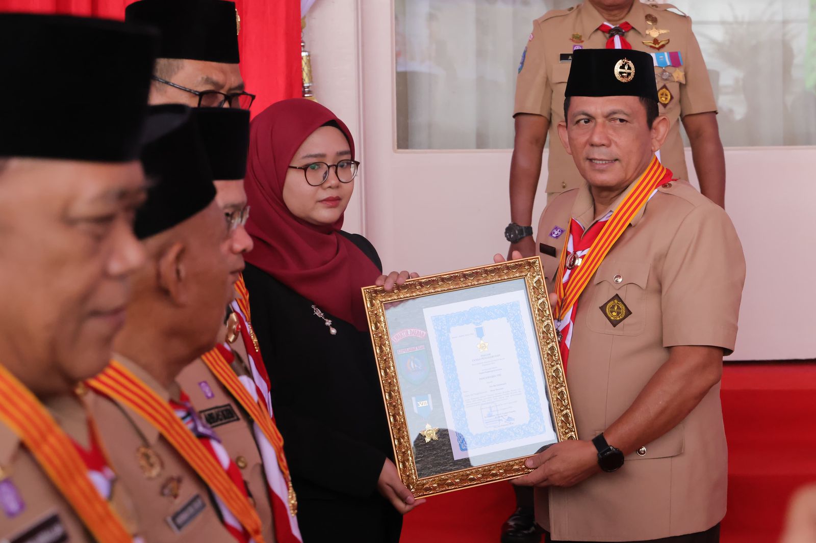 Gubernur Ansar Pimpin Upacara Hari Pramuka ke-64, Ajak Generasi Muda Jadi Insan Pancasila