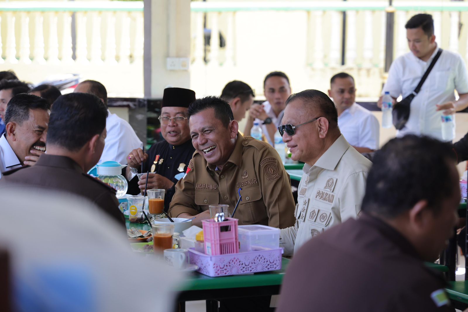 Gubernur Ansar Dampingi Wamenko Polhukam dan Plt. Wakil Jaksa Agung RI Kunjungi Pulau Penyengat