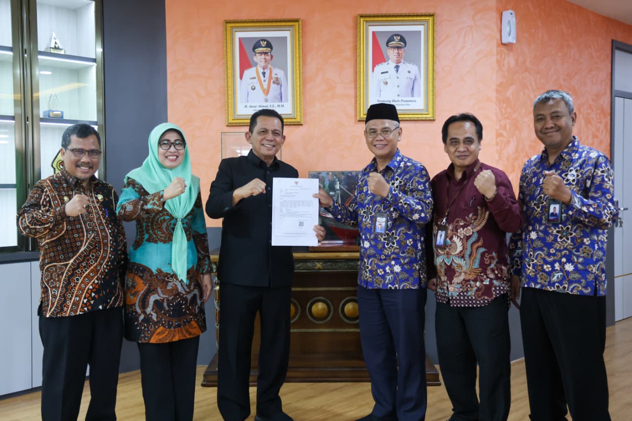 Gubernur Ansar Terima Silaturahmi dan Pamit Kepala BPKP Kepri